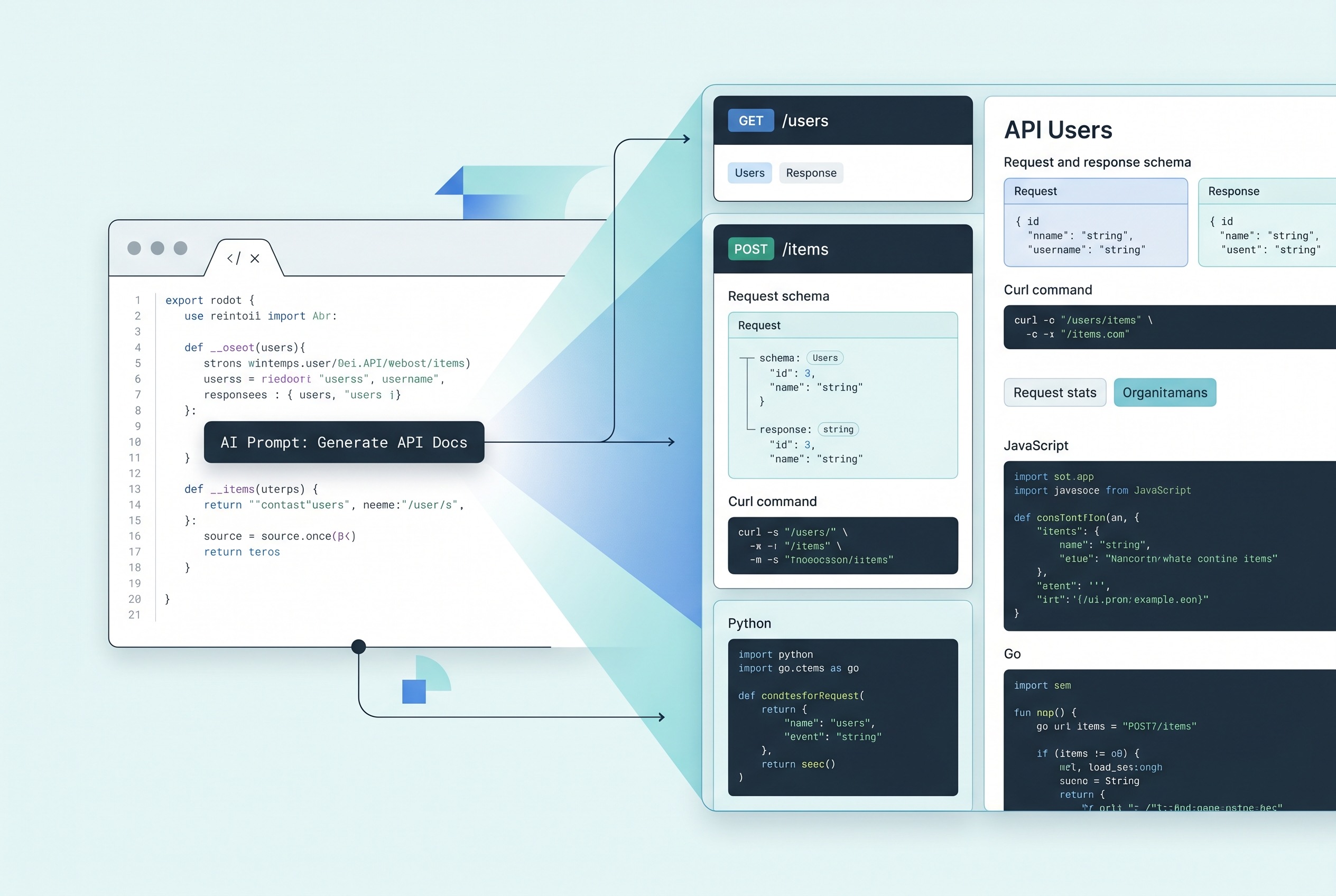 Turn source code into API docs your team can use