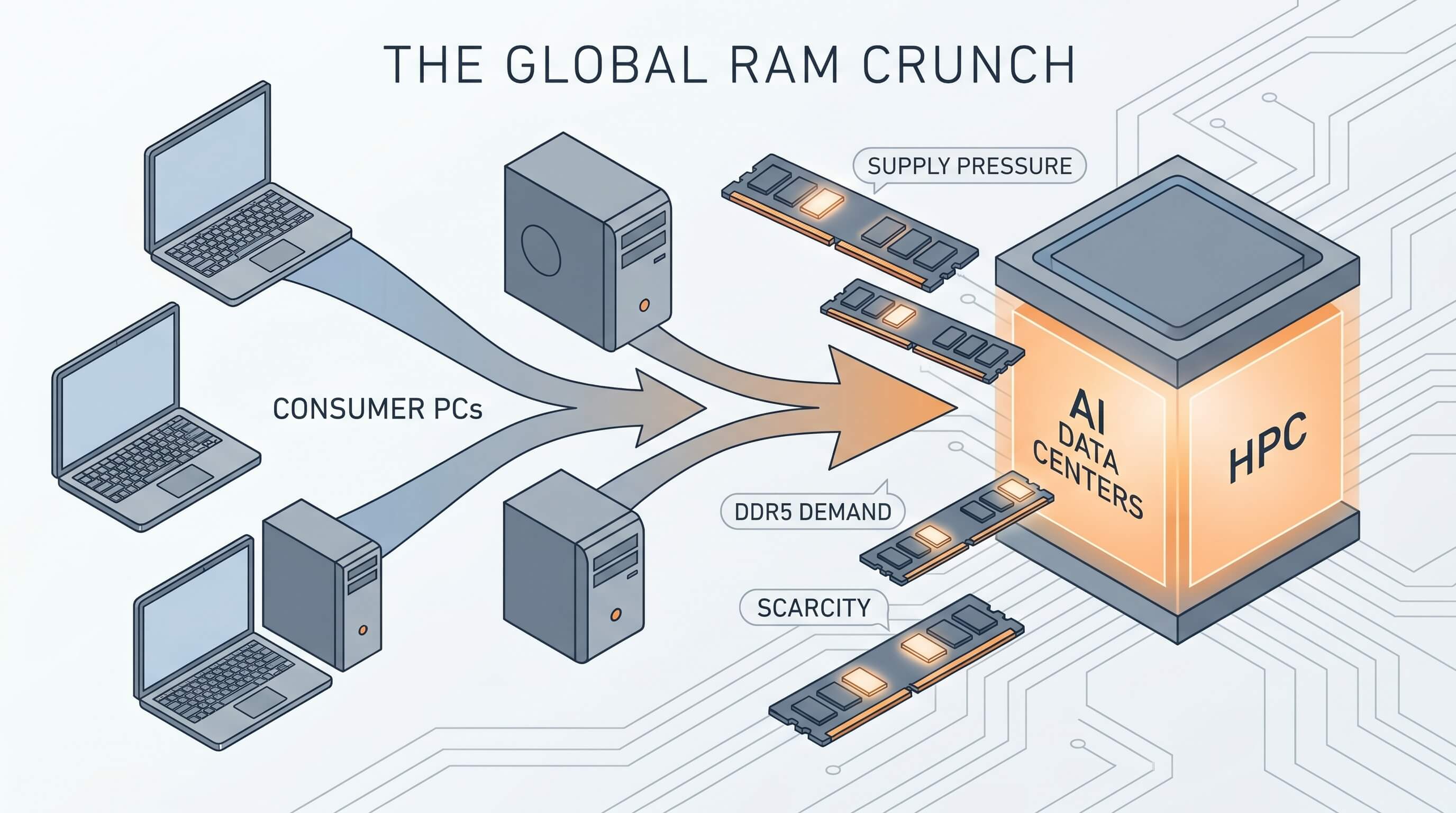 The 2026 RAM Crunch Is Rewriting PC Buying Math