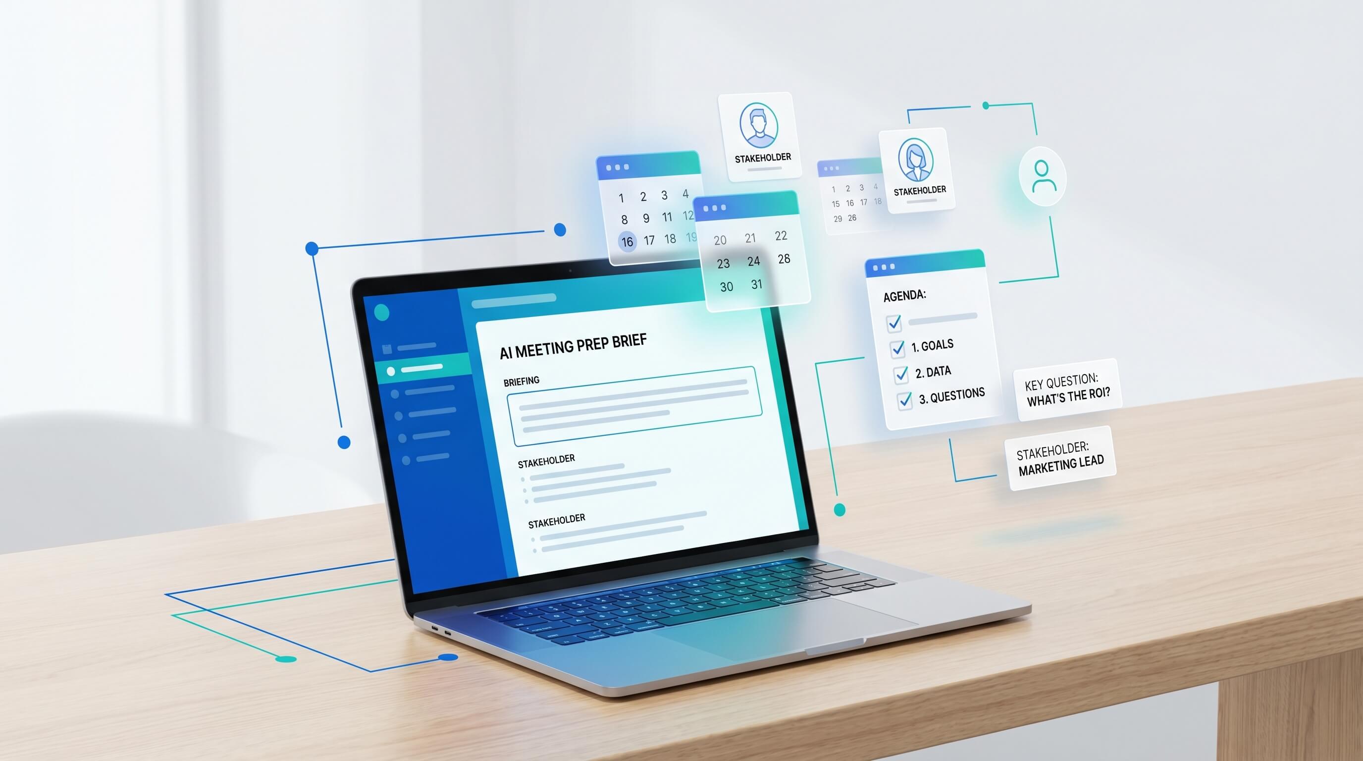 This AI meeting brief prompt turns scattered notes into a 5-minute prep sheet