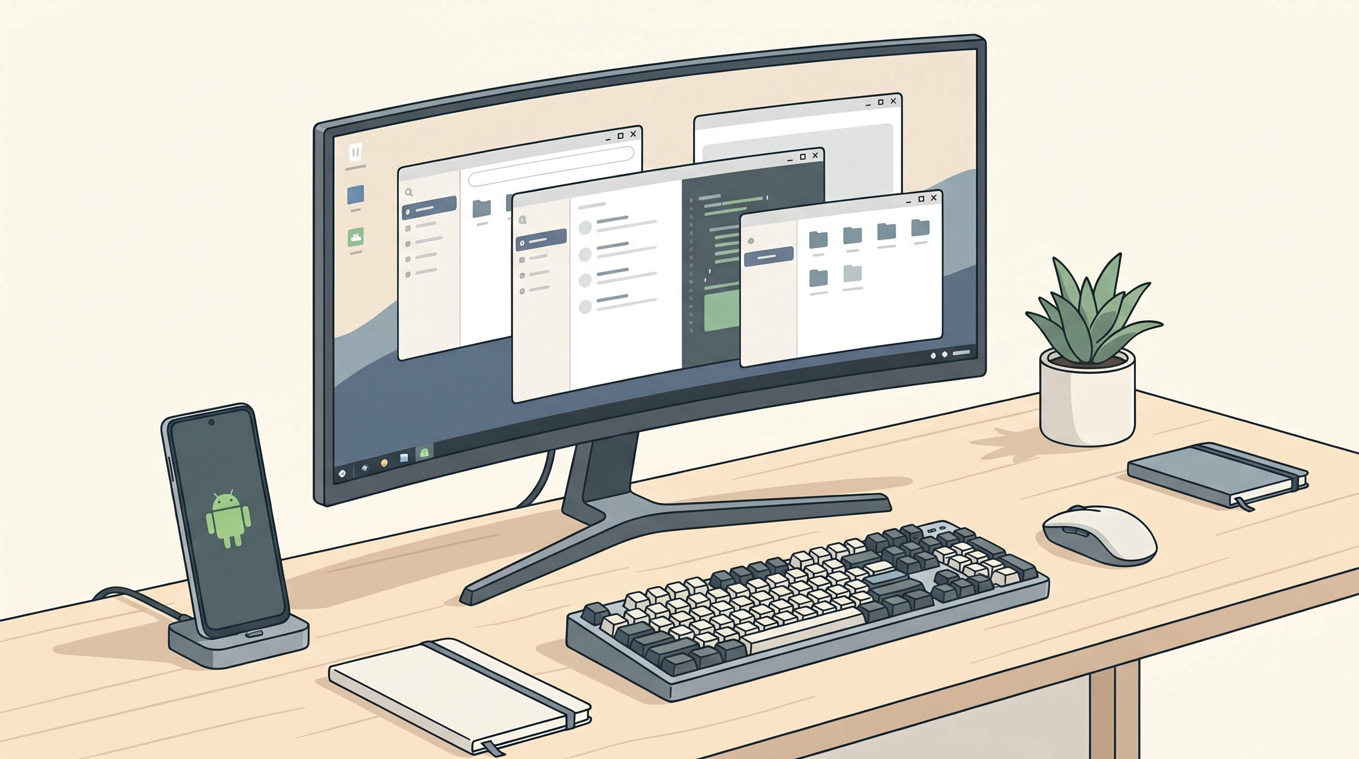 Android desktop mode is turning phones into casual PCs