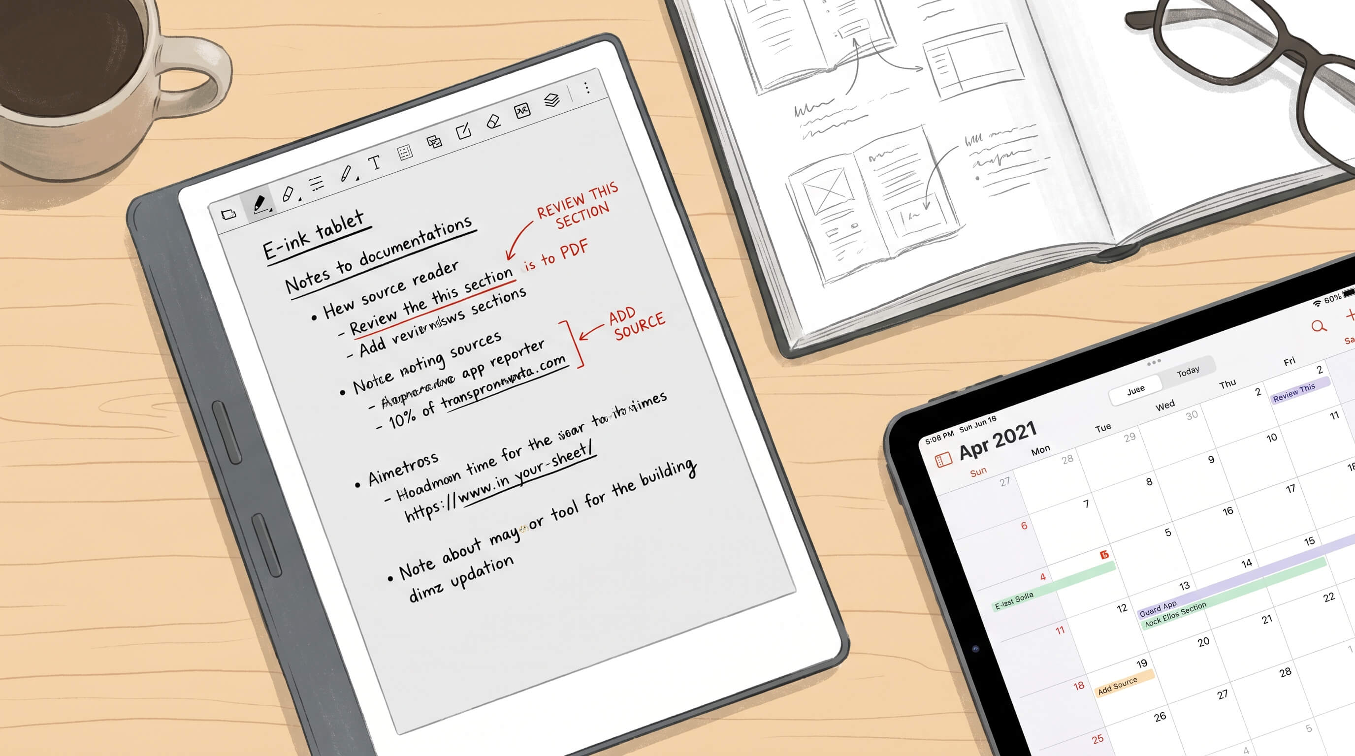 E-ink tablets are carving out a practical middle ground between paper and iPads