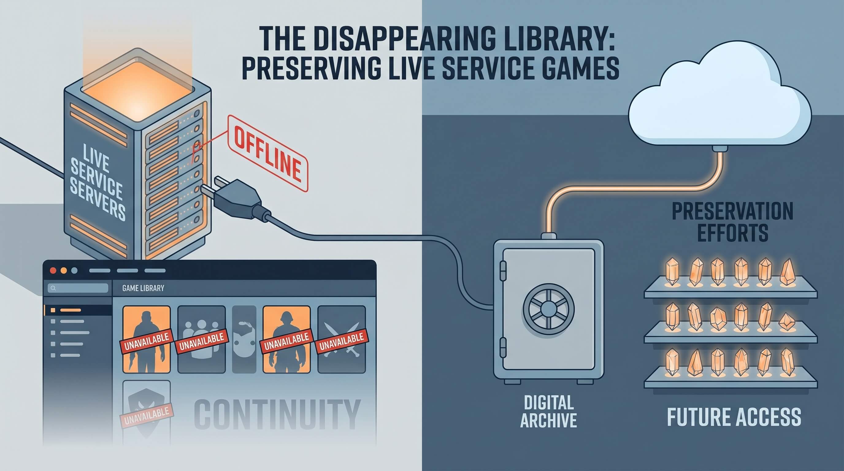 Game Preservation Is Becoming a Live-Service Design Problem