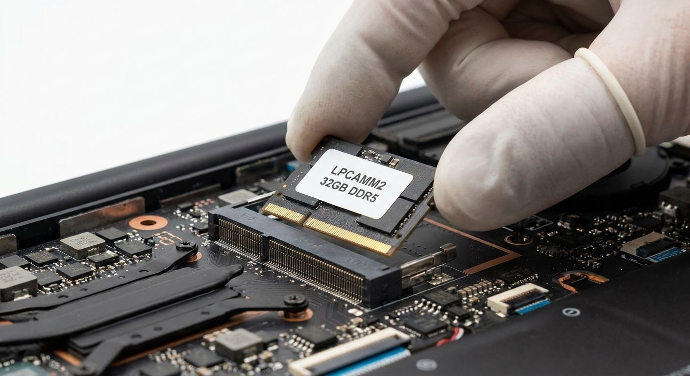 LPCAMM2 Brings Upgradeable RAM Back to Thin Laptops — and It's Faster Too