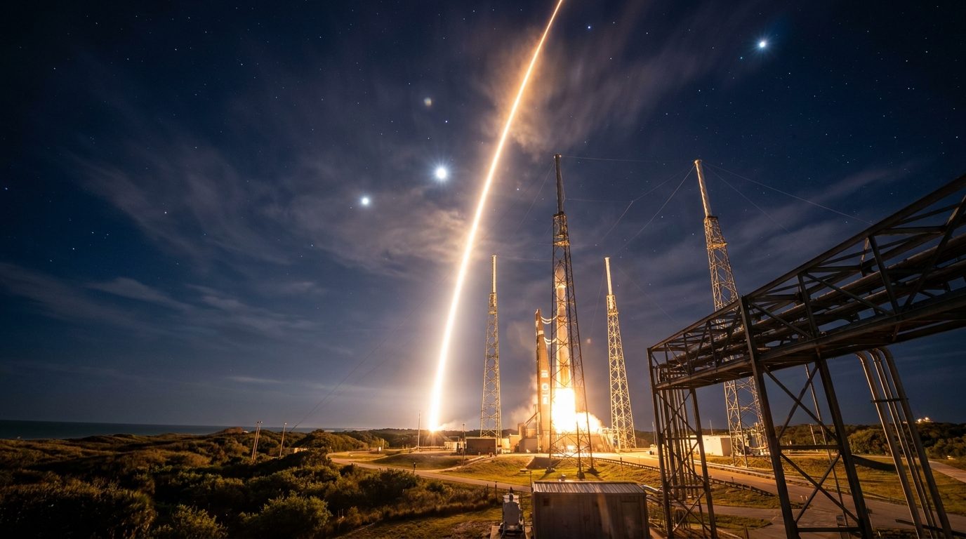 Amazon Launched 29 More Kuiper Satellites the Same Night Blue Origin's Rocket Exploded on the Pad