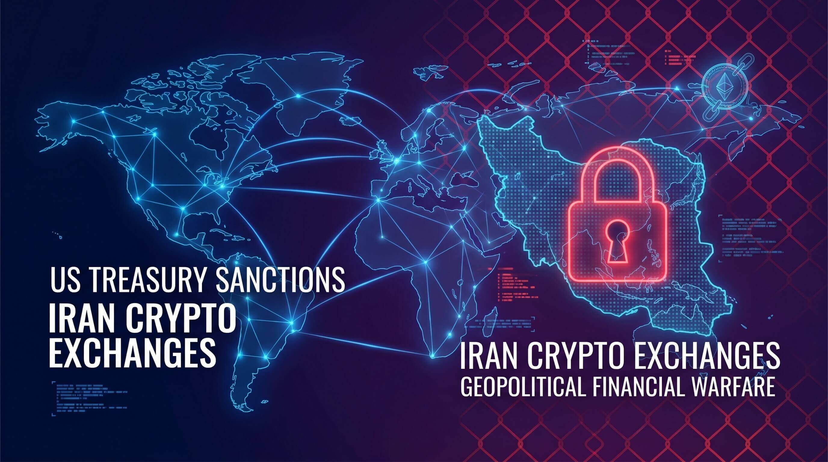 US Treasury Sanctions Iran's Four Largest Crypto Exchanges, Targeting $7.8 Billion Shadow Economy