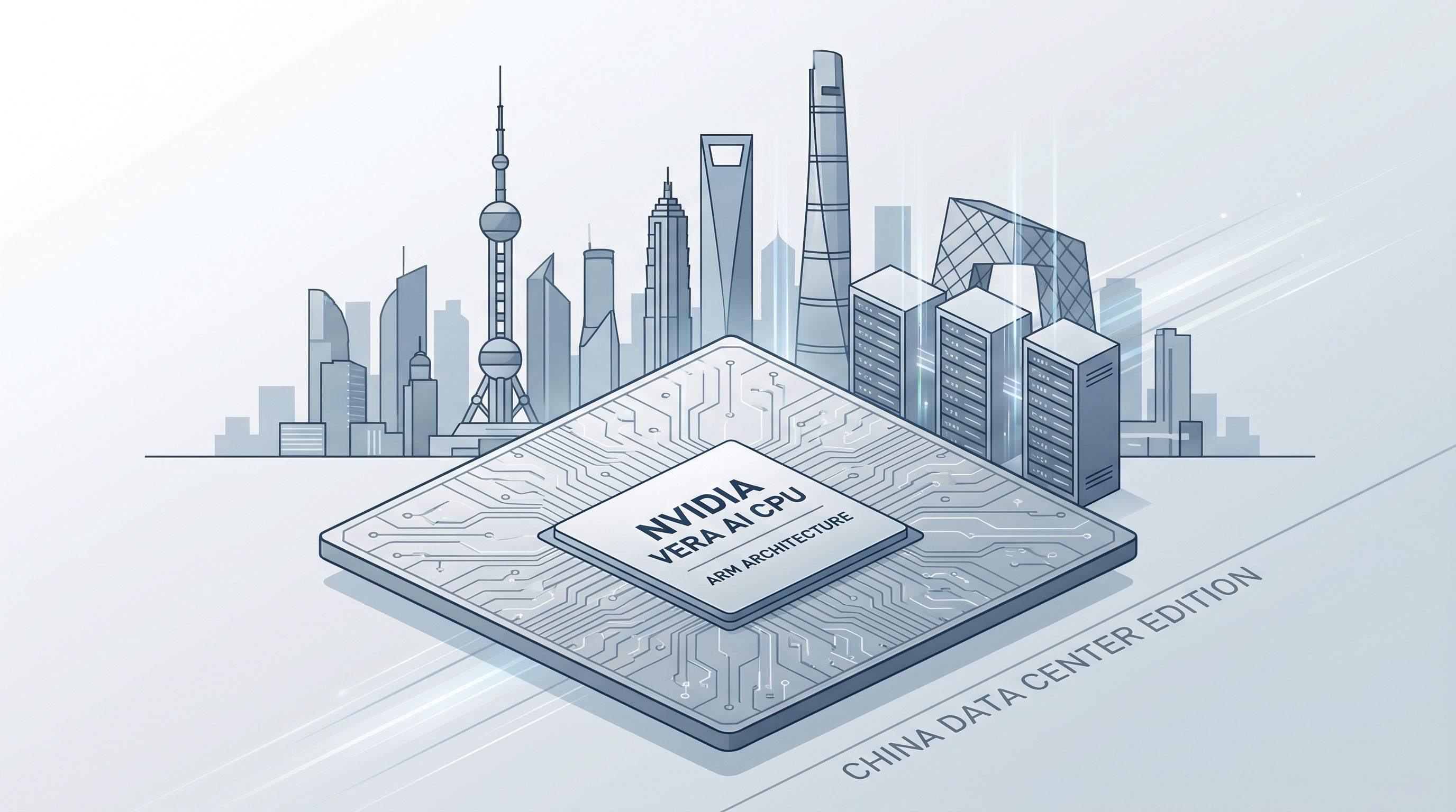انویدیا فروش CPU Vera را به چین آغاز کرد — تحویل در آگوست با تداوم ممنوعیت صادرات GPU