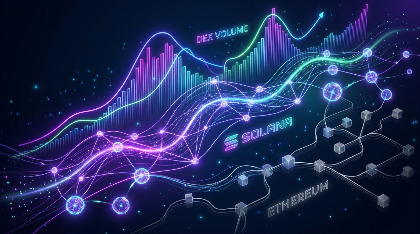 Solana's DeFi Volume Flipped Ethereum in Early 2026 — Here's What the Numbers Actually Show