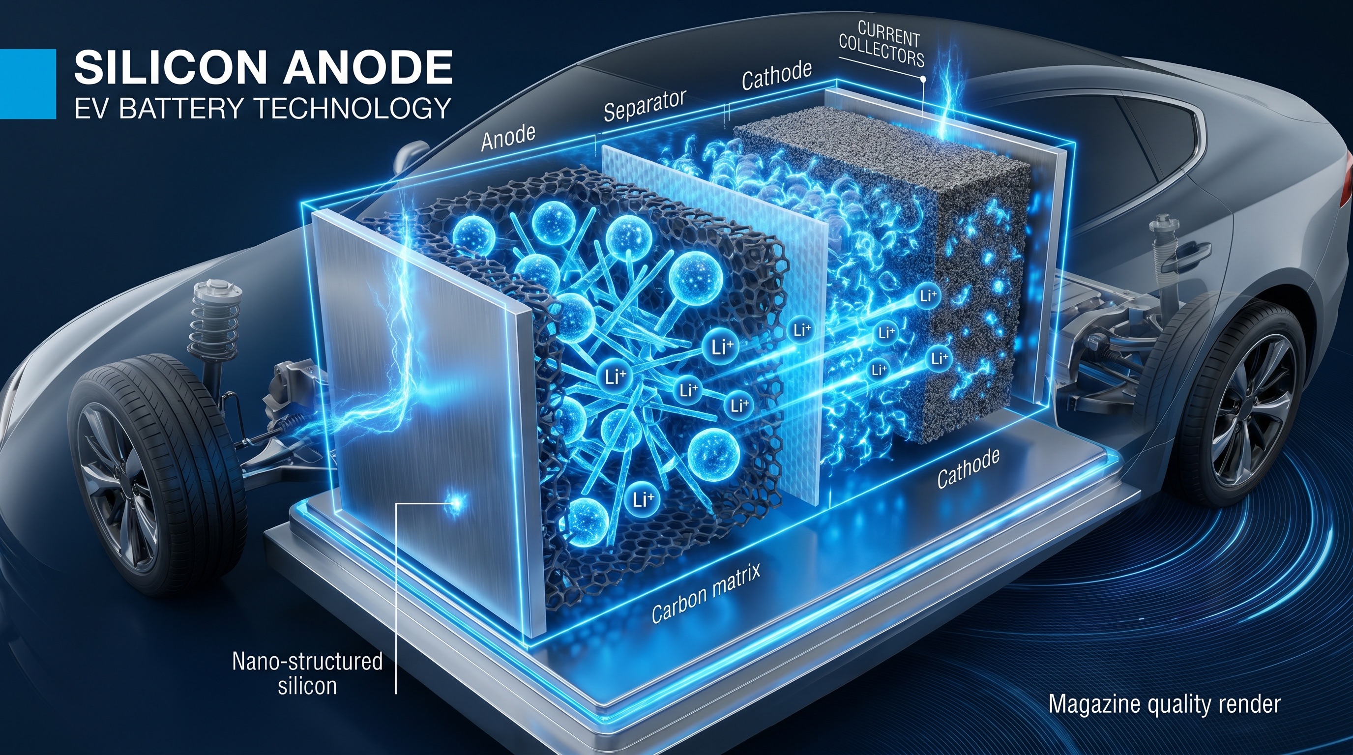 Silicon Anode Batteries Are Finally in Real Products — and EV Range Is About to Feel It
