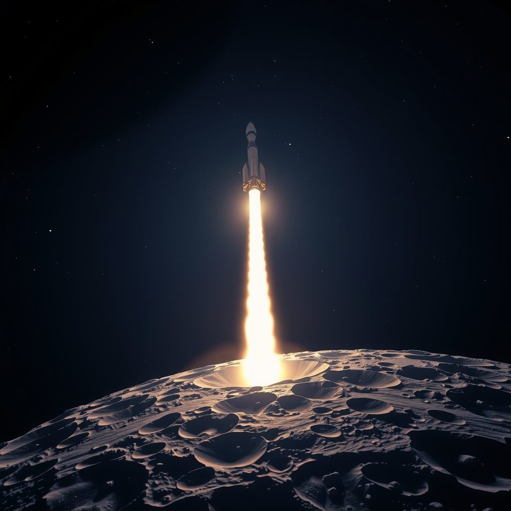 A discarded SpaceX rocket stage will hit the Moon on August 5 at 5,400 mph
