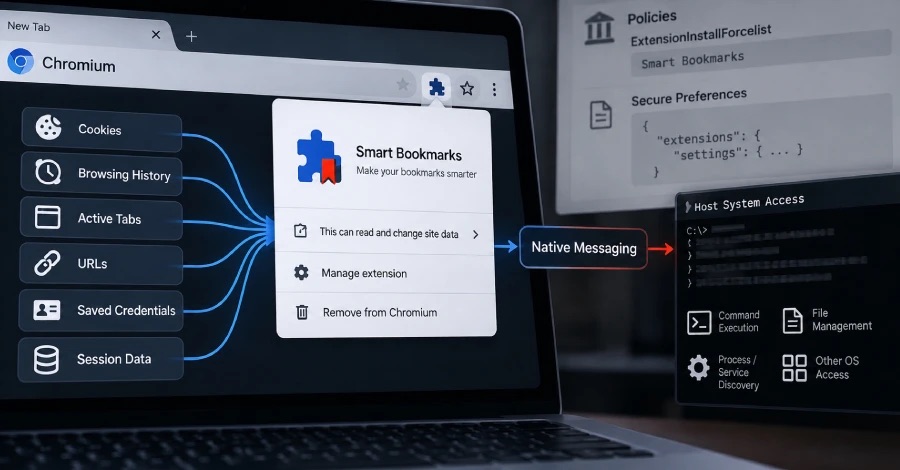 PEEP toolkit hijacks Chrome and Edge to run OS commands from inside the browser