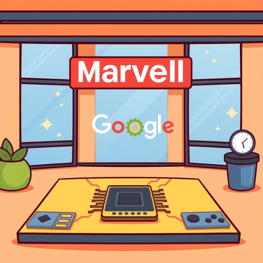 Marvell gives Google an option to buy a $12.2 billion stake as part of an expanded AI chip deal