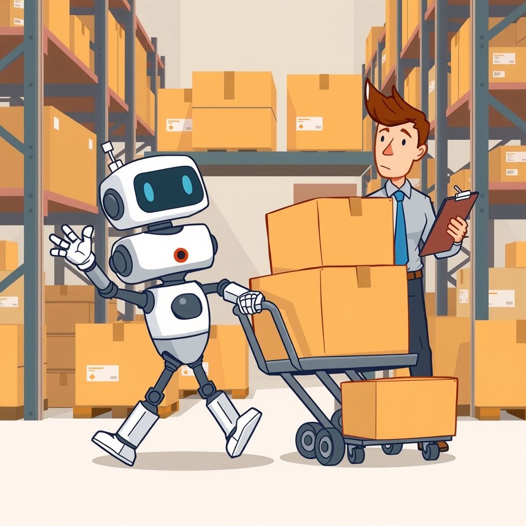 Warehouse robots have quietly flipped from CapEx gamble to margin necessity