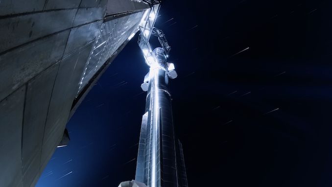 SpaceX stacks Starship for its first real attempt at reaching orbit