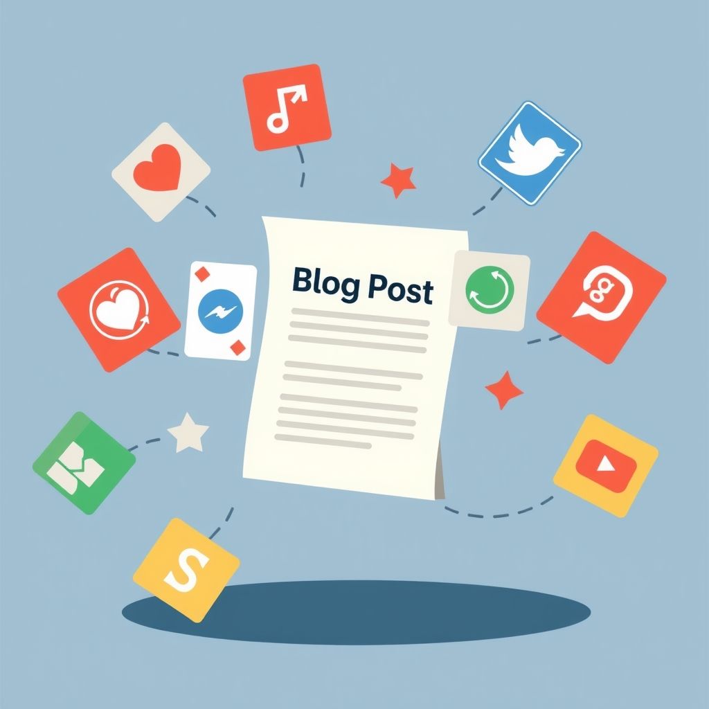The Content Repurposer: Turn One Blog Post Into Platform-Native Posts That Don't Read Like Copies of Each Other