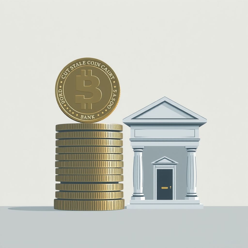 Stablecoin issuers hold Treasuries like banks, but GENIUS Act does not regulate them like banks