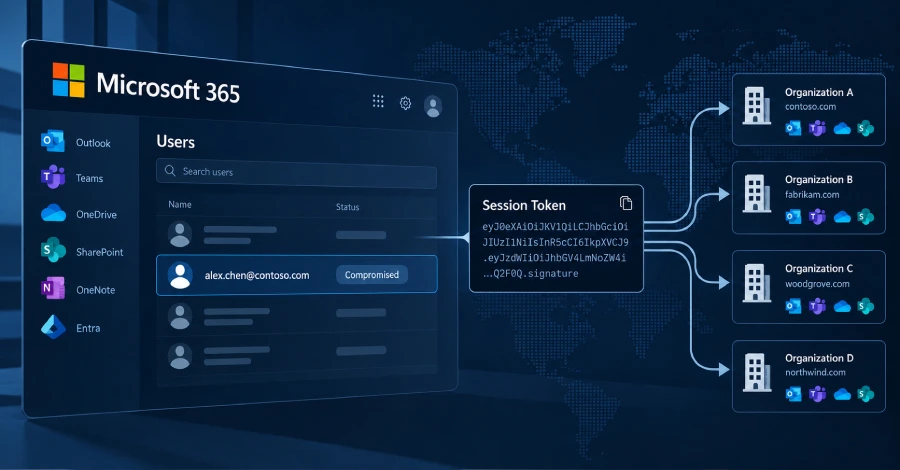 Microsoft 365 Token-Replay Campaign Compromised 97 Accounts at 79 Organizations